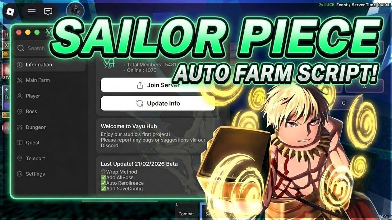 Best Sailor Piece Script 2026 | Auto Farm & More!