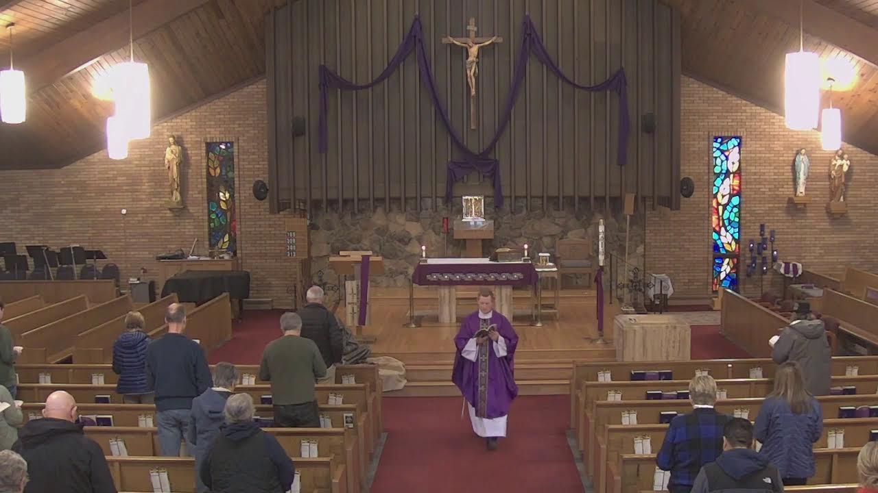 Wednesday 2/25/2026 Adoration, Rosary  & Mass Sacred Heart Catholic Church