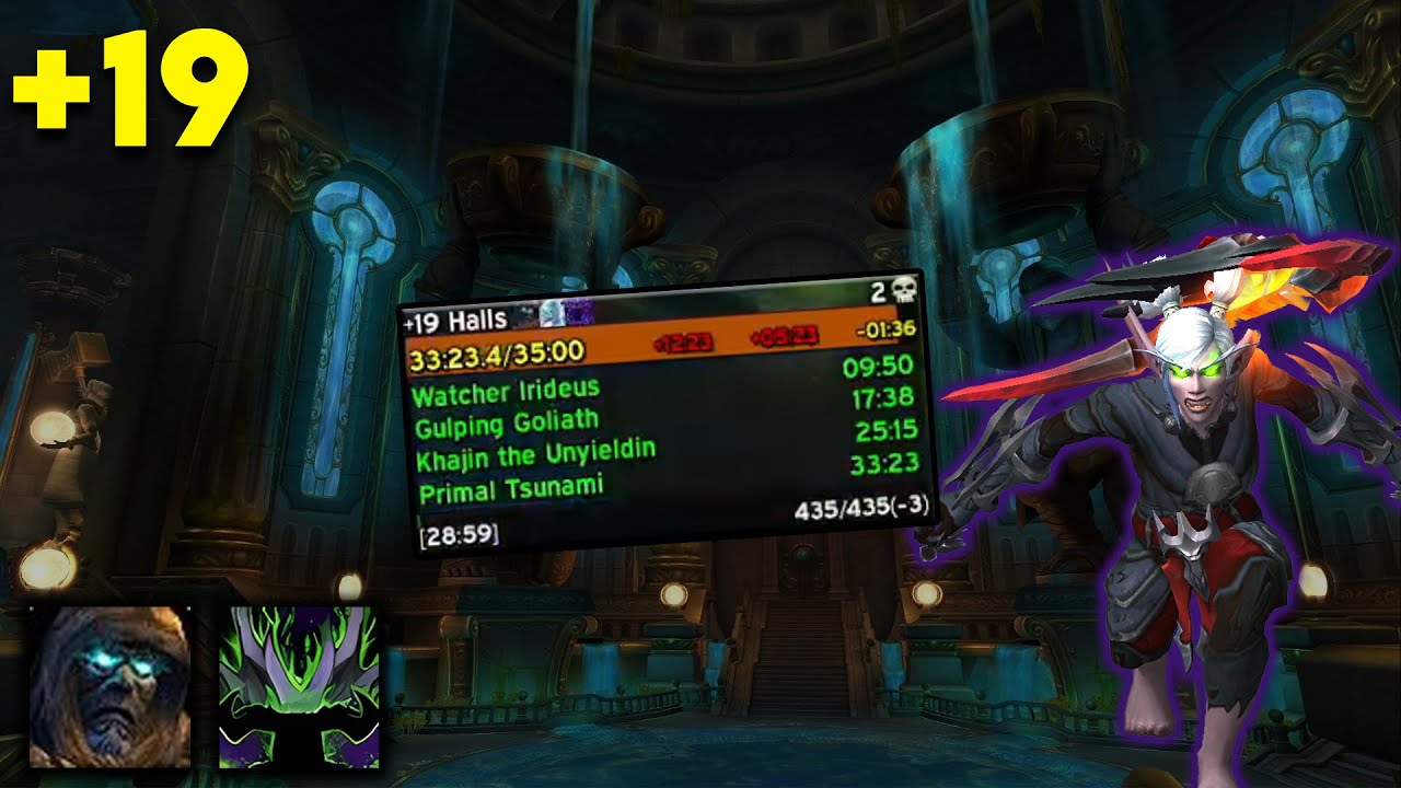 +19 Halls of Infusion Tyrannical | VDH PoV | Dragonflight WOW 10.2.7