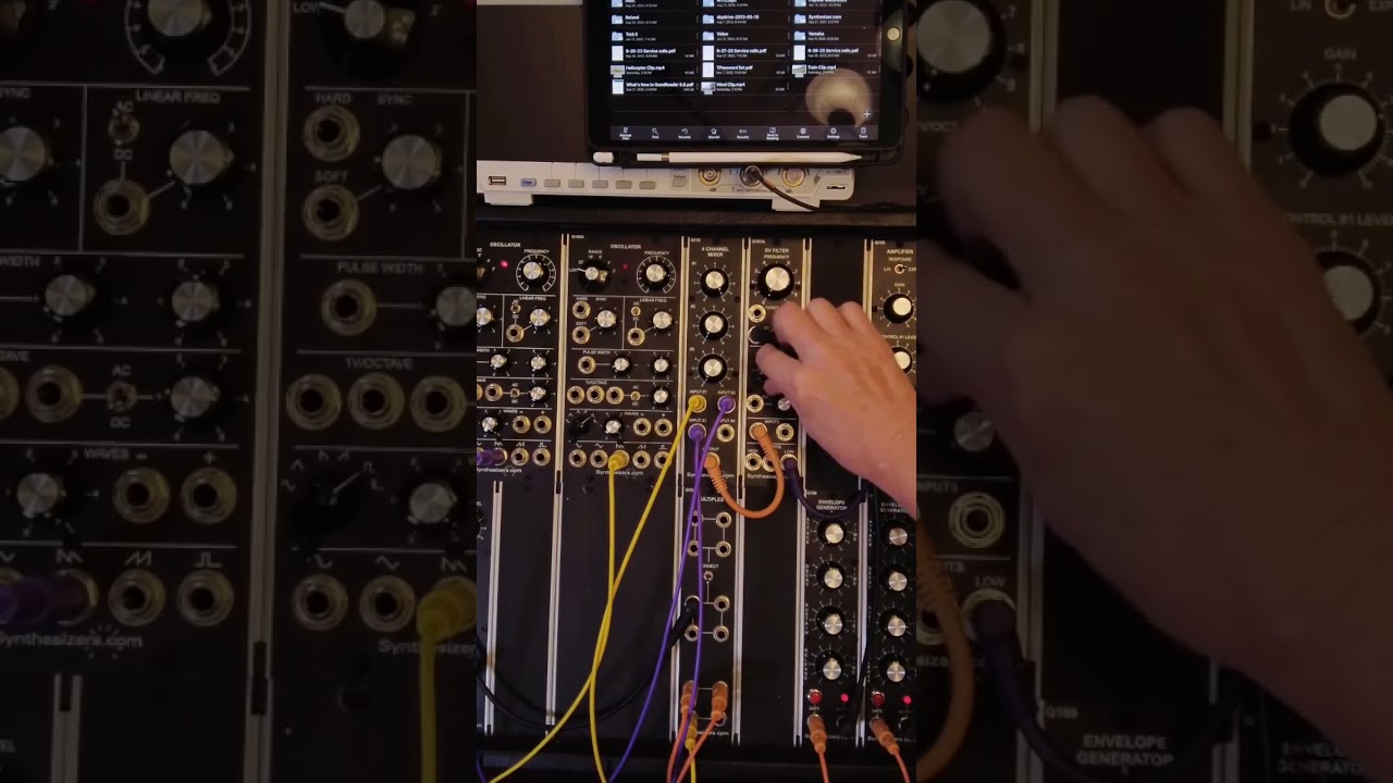 Making Wind sound on a modular synthesizer