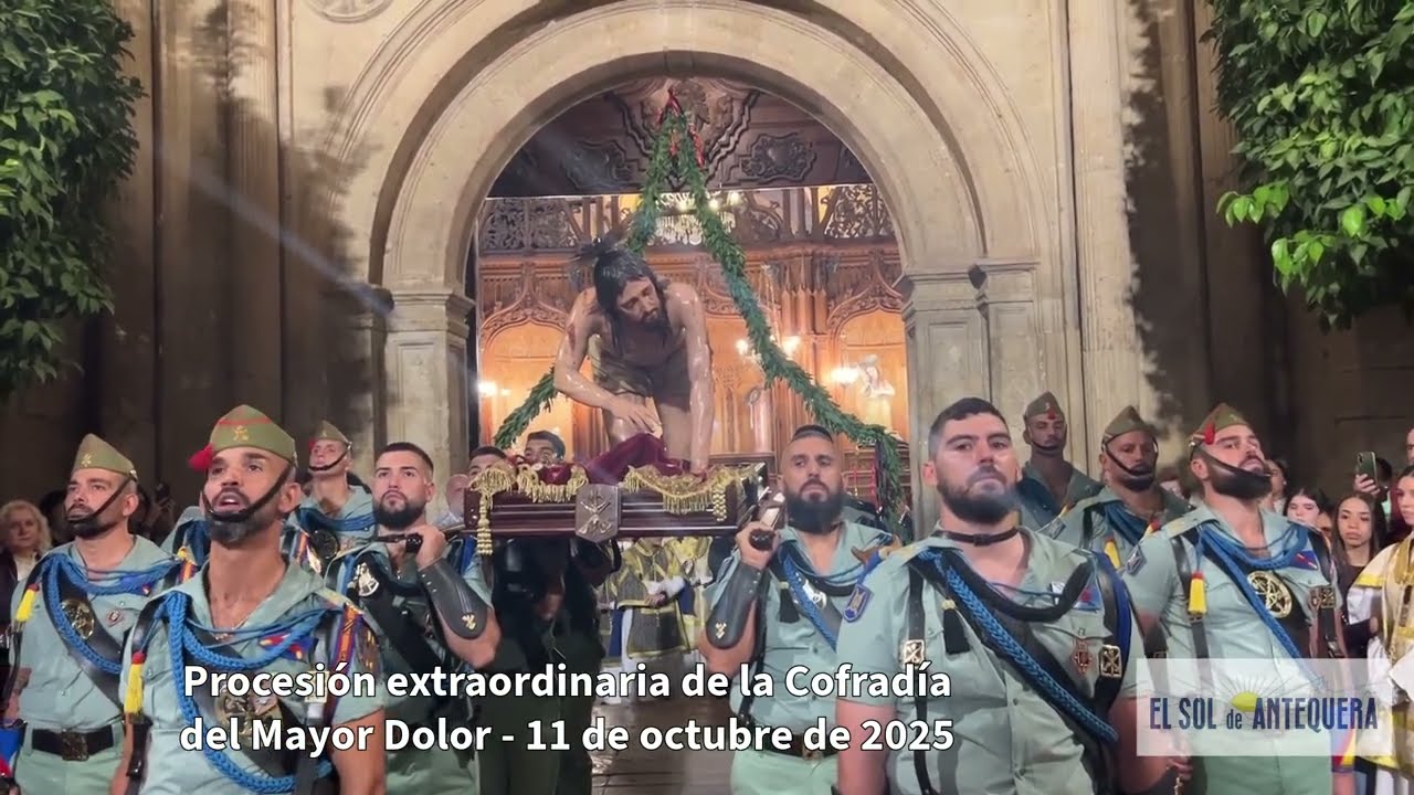 🔴⚫️ Final - Procesión Extraordinaria Mayor Dolor - Antequera 2025