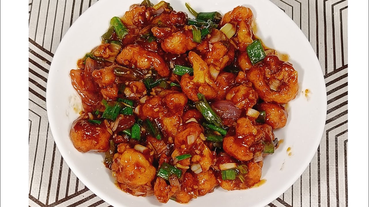#Restaurent style chatpate crispy gobhi manchurian.😋