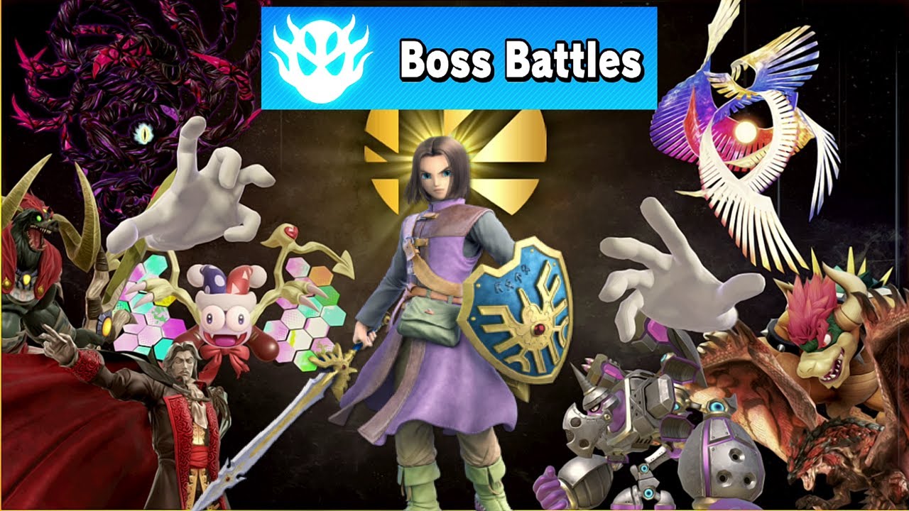 Super Smash Bros. Ultimate - Boss Battles with Hero