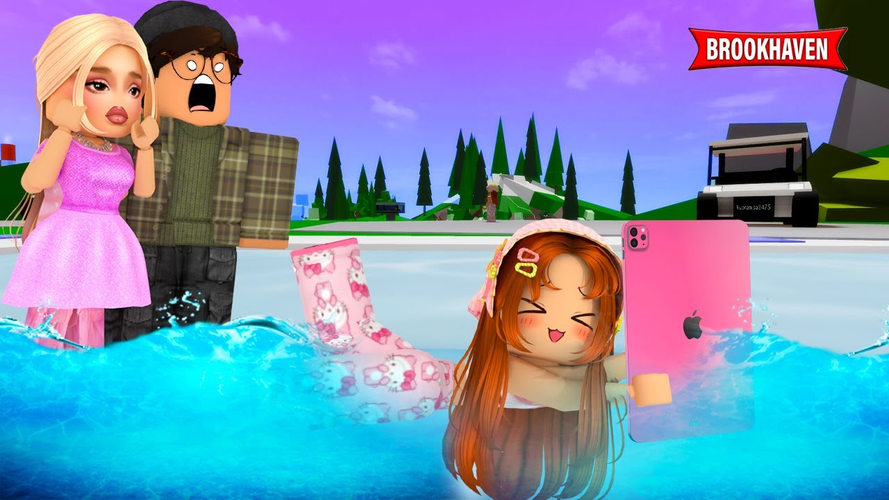 Babamdan Gizli OYUN Oynadım!! (ÇILDIRDI) 😂  Roblox Brookhaven RP | KÜBRA NİSA