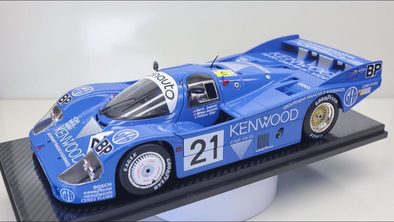 1/18 Solido Porsche 956LH LM #21 Kenwood 1983