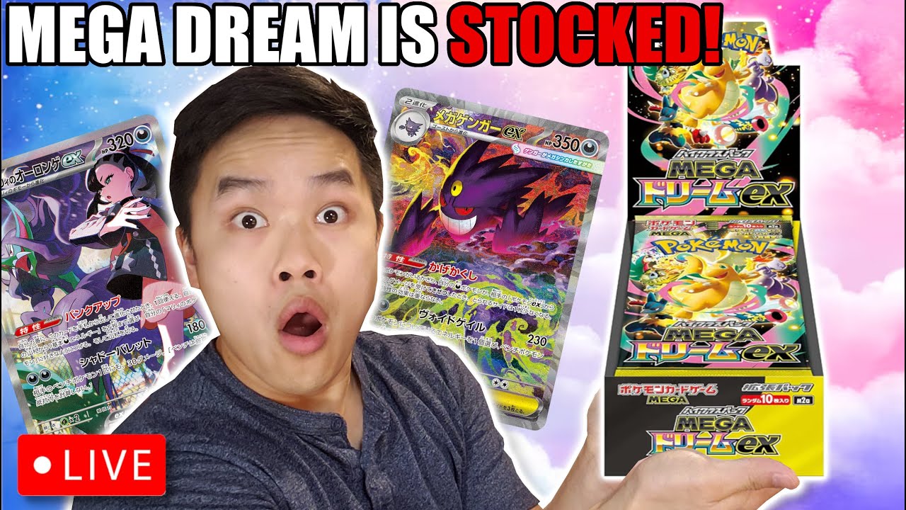 🔴 LIVE -  MEGA EVO POT OF GOLD: 412! - MEGA DREAM - DBS MANGA - GIVEAWAY - Q&A - HYPE!