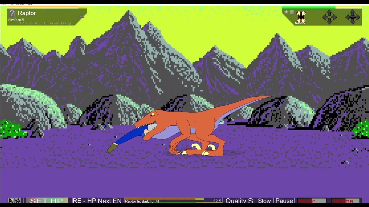 Barbftr vore: The weird orange raptor's return