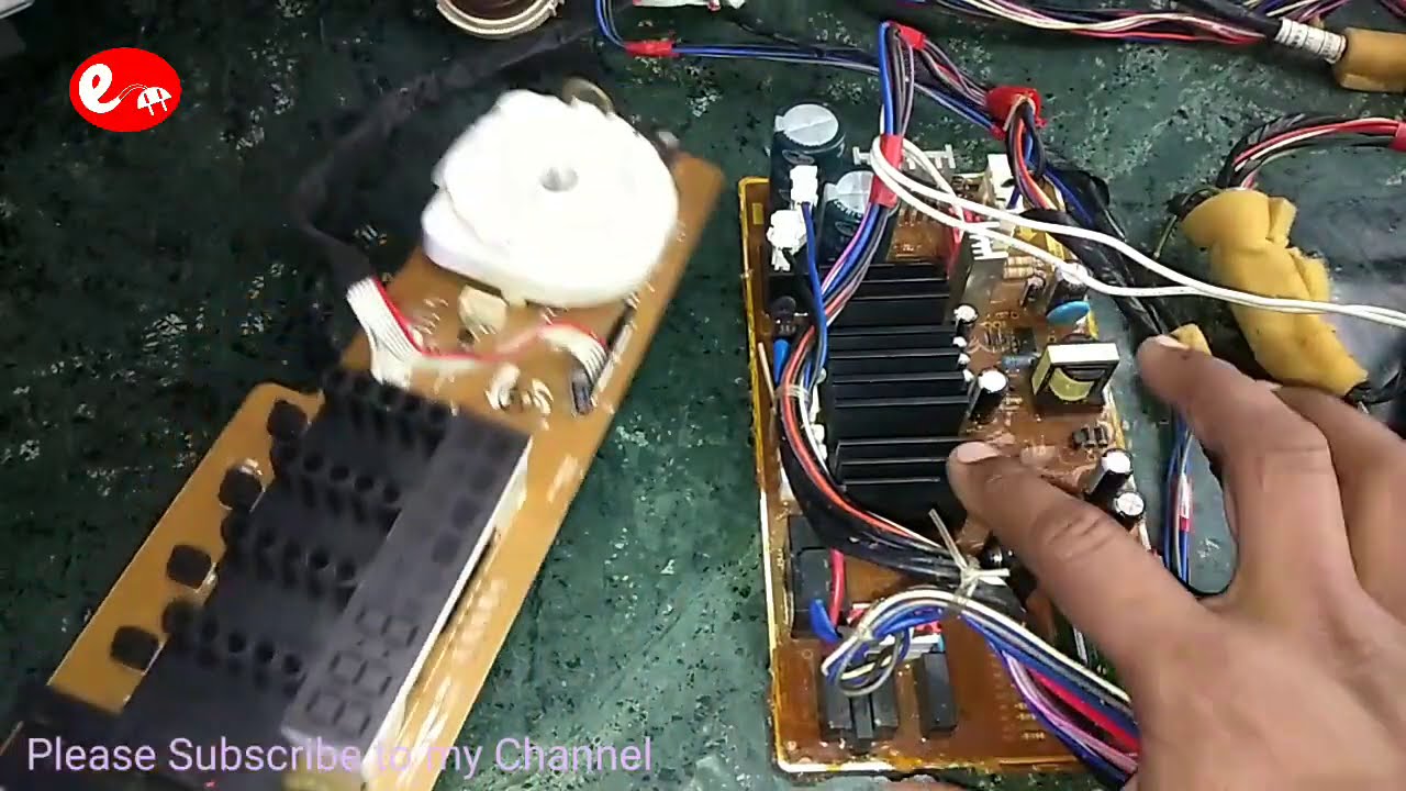 Samsung Front-load Washing Machine's  PCB Repair