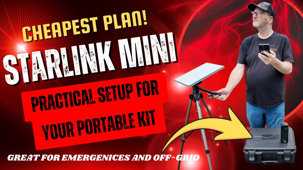 Самый экономичный способ эксплуатации Starlink Mini: готовность к любым ситуациям — в чрезвычайны...