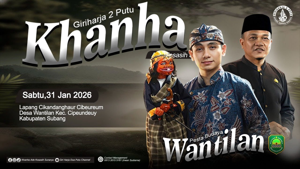 (LIVE) GIRIHARJA 2 PUTU - KHANHA ADE KOSASIH SUNARYA || DS.WANTILAN - CIPEUNDEUY - SUBANG