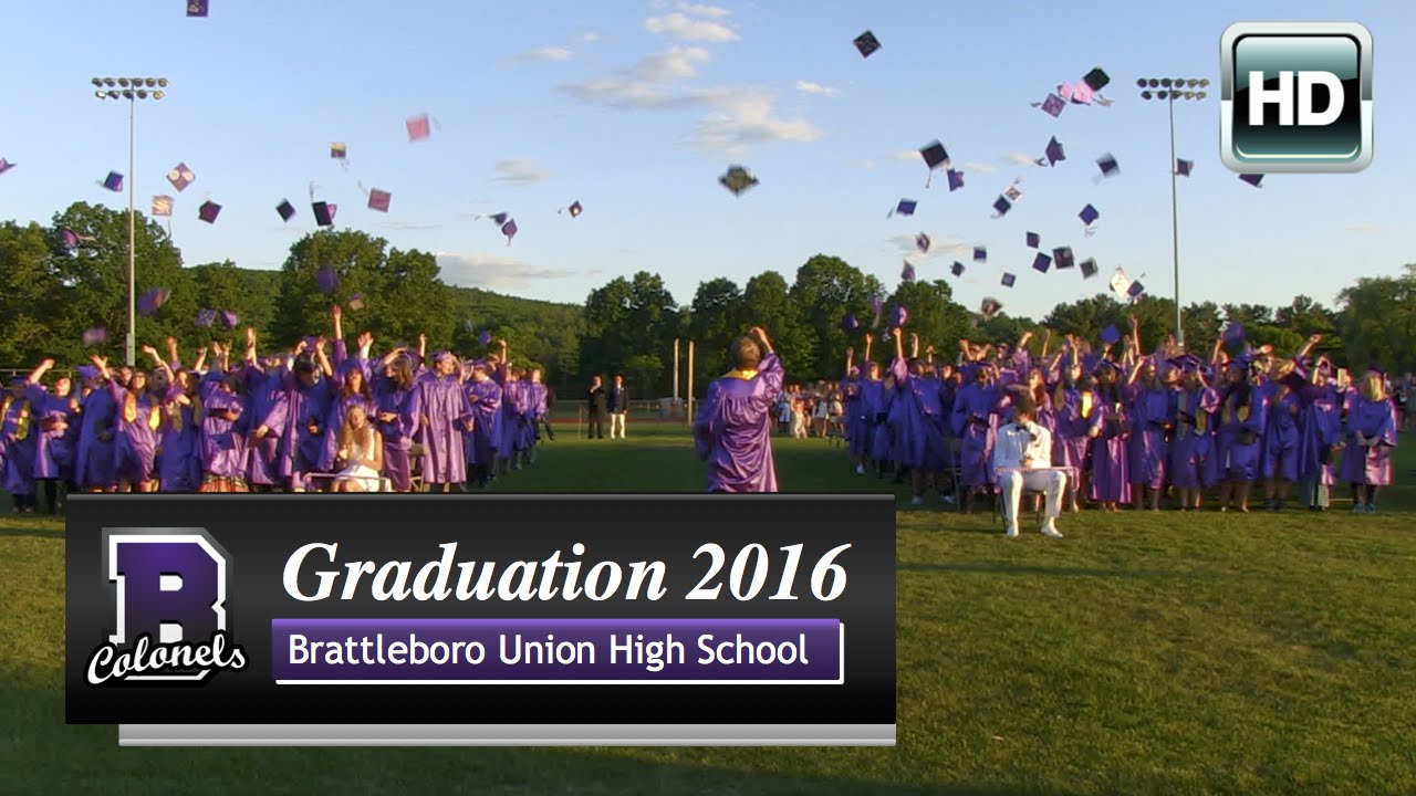 2016 Brattleboro Union High School Graduation
