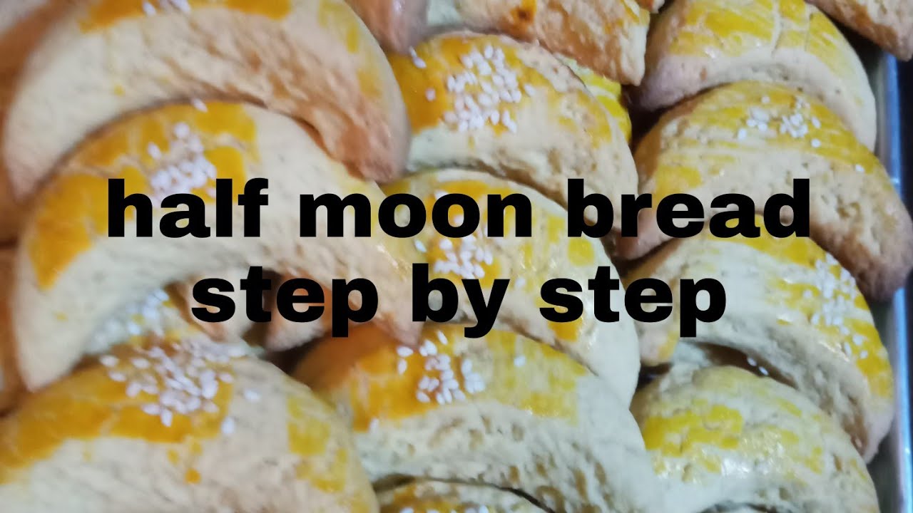 half moon cookies bread step by step part 2