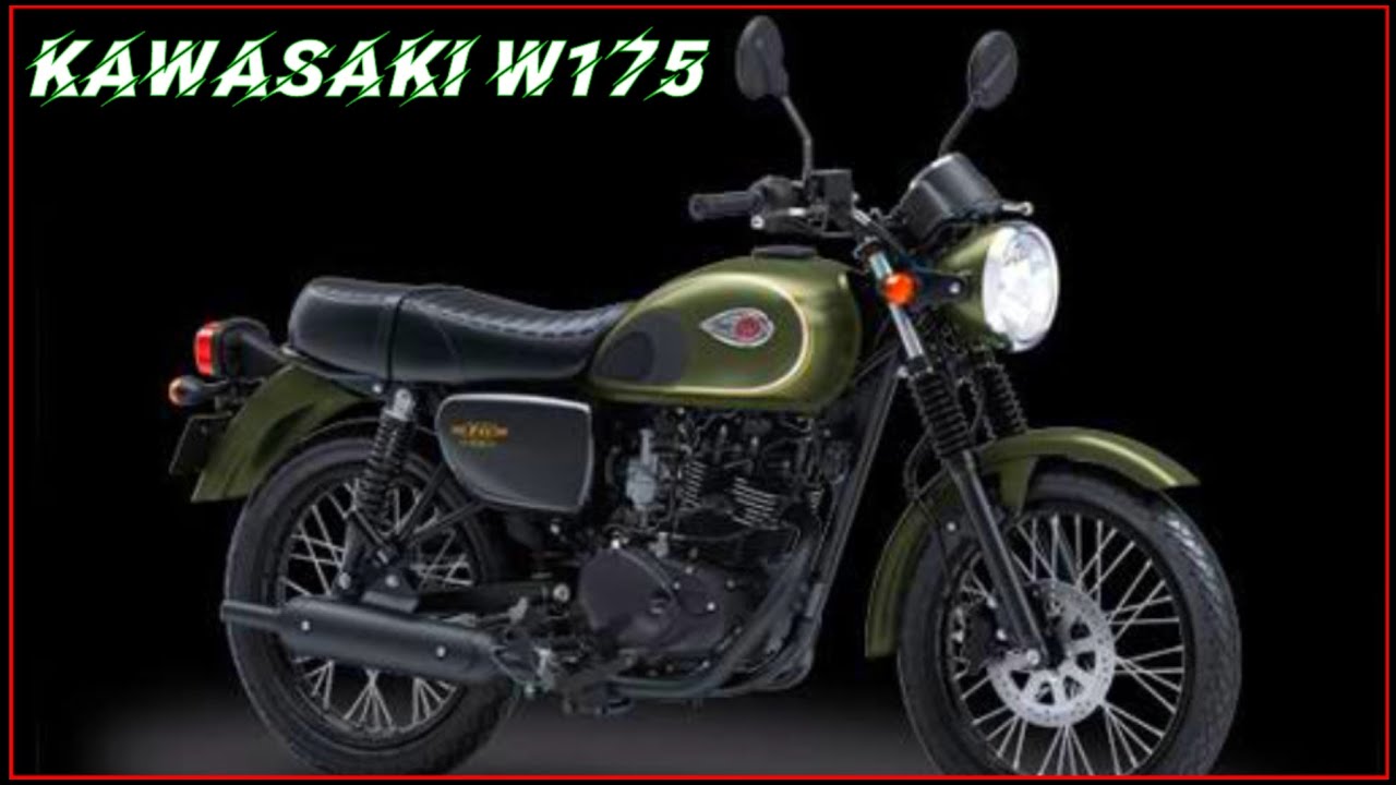 NEW KAWASAKI W175 SE ARMY | Spec and price | HD VIDEO