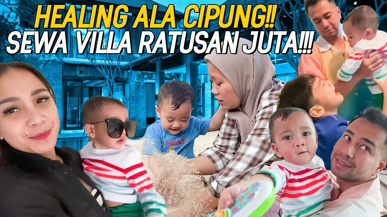 CIPUNG KASIH THR NCUS RINI LIBURAN KE BALI!RAFFI NAGITA IKUTAN HEALING SETELAH 1 BULAN NONSTOP KERJA