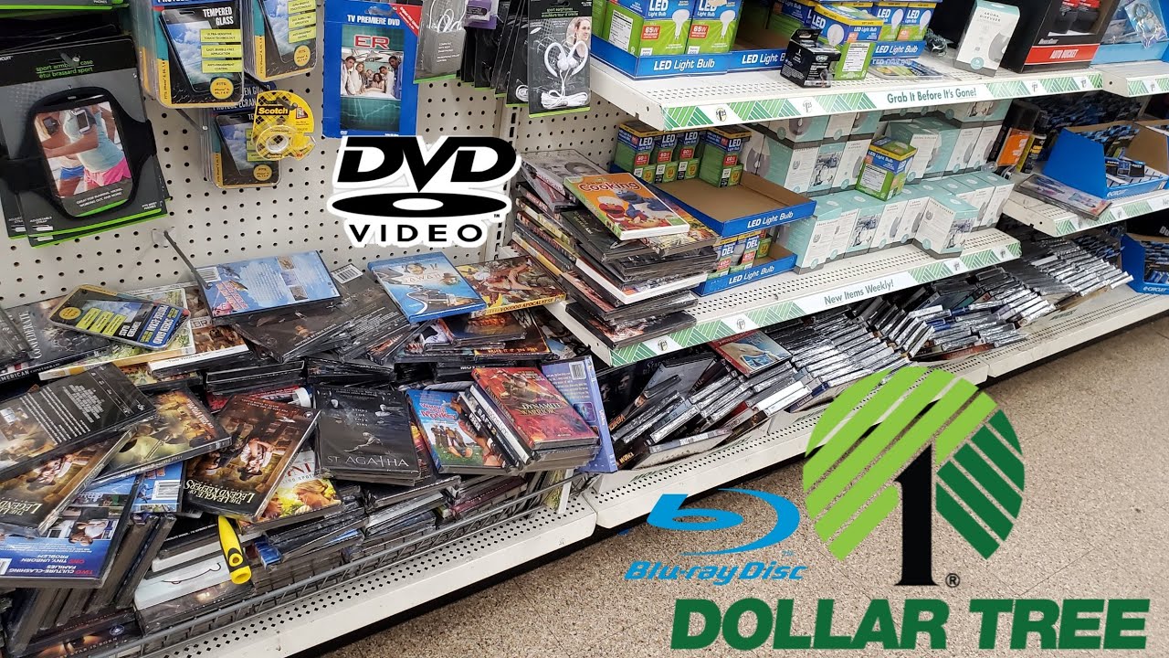 Blu-ray and DVD Dollar Tree Vlog #2
