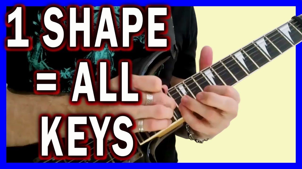 The Limitless Harmonic Minor Tapping Pattern (Moveable Shape)