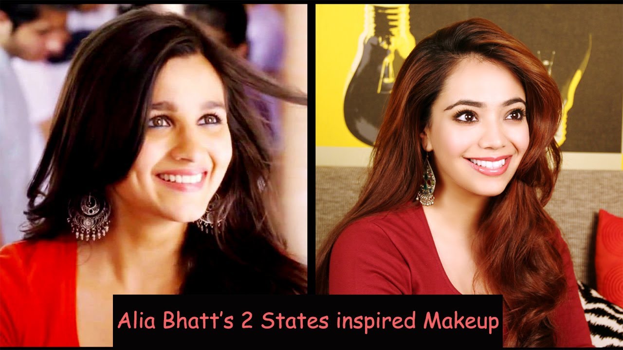 Alia Bhatt 2 States inspired Makeup (English)