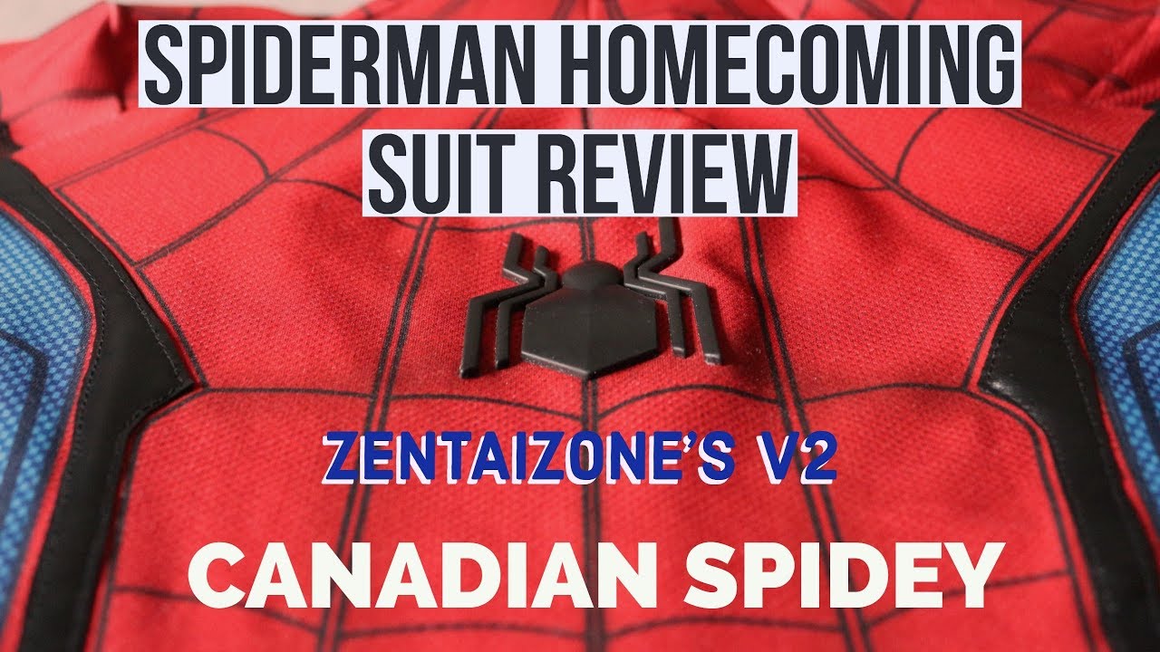 Spiderman Homecoming Suit review Zentaizone v2
