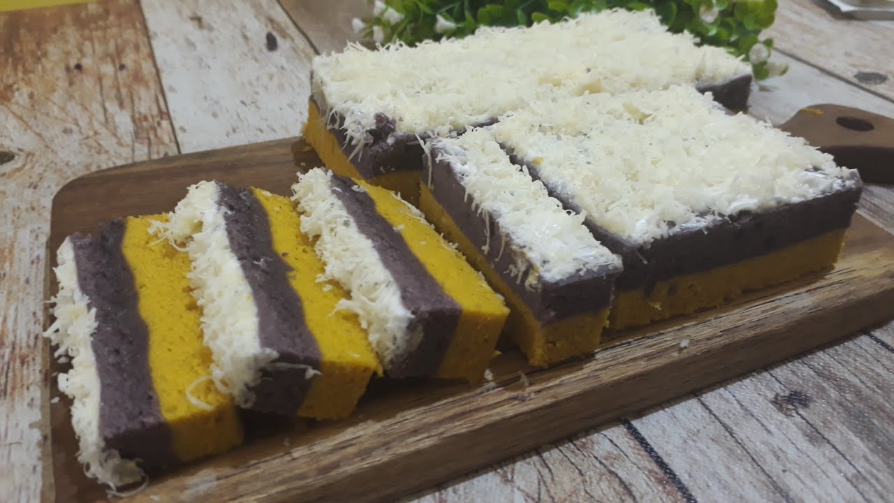 BOLU LAPIS TALAS BOGOR||DENGAN TEPUNG TALAS SEMAKIN ENAK DAN LEMBUT||EPS: 136