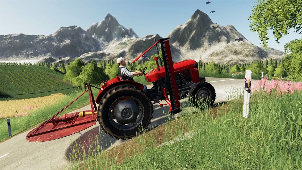FS19 | IMT 533 & Chain Mower (Slovenian Countryside Map)