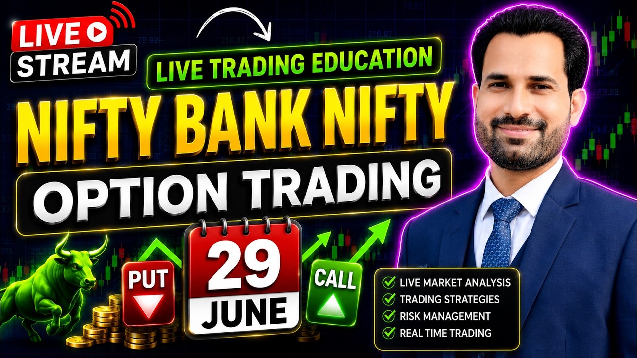🔴 Nifty Bank Nifty Live  | Nifty Prediction | Bank Nifty Analysis | Stock Market Live | Hindi
