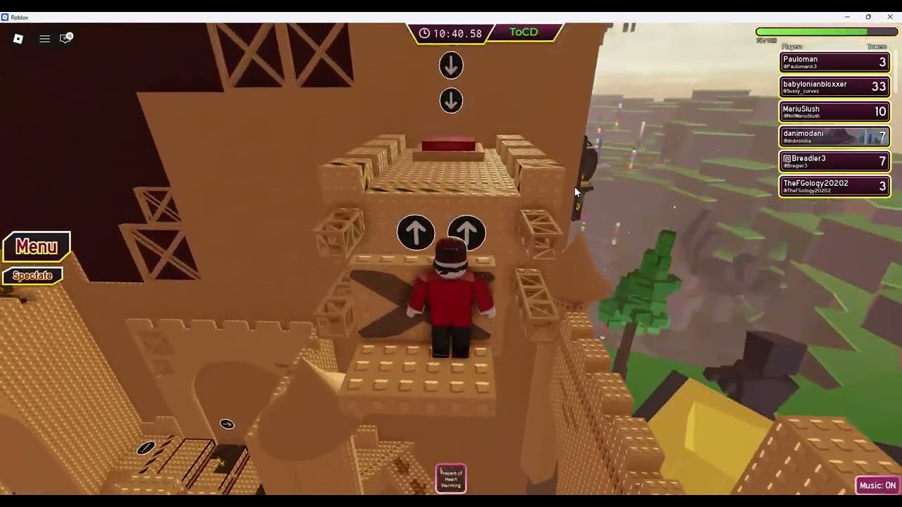 Beating tower of critical damage in EToH