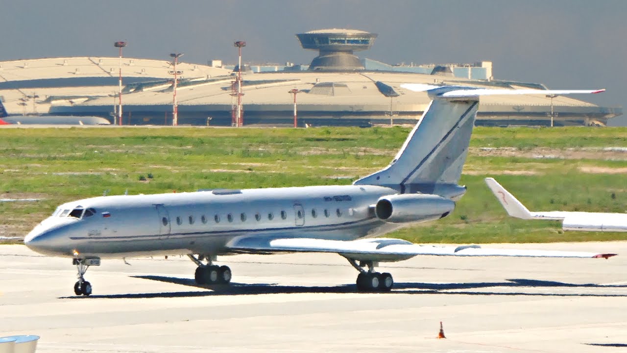 Ту-134 - Взлетел! Прощай... RA-65700 Сириус-Аэро