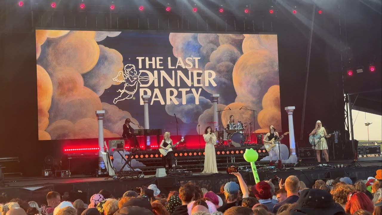 UNRELEASED The Last Dinner Party song 4K (Agnus Dei) @ YNOT Festival 02/08/25