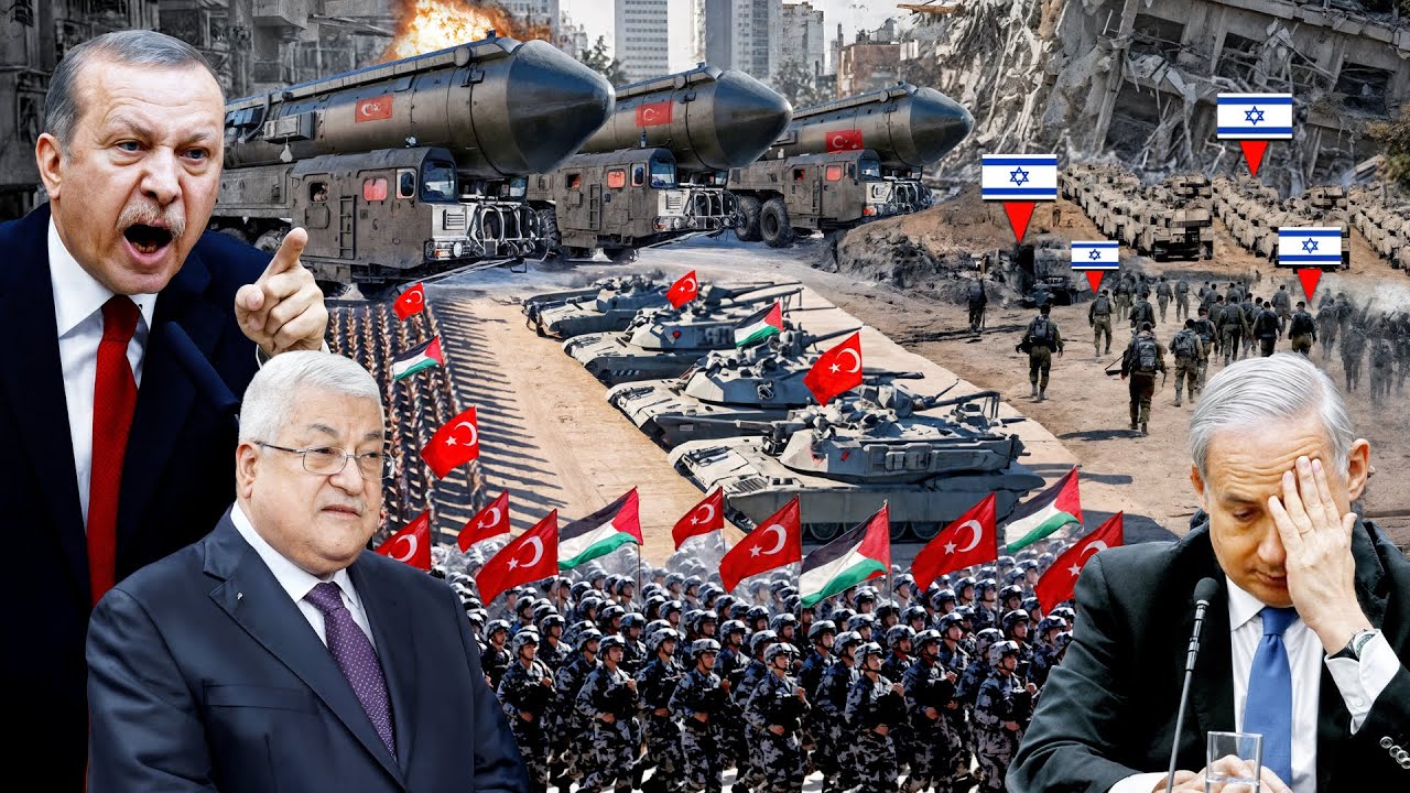 PERINTAH ERDOGAN USIR ISRAEL DARI GAZA!? Turki Siap Jaga Perdamaian Palestina, Netanyahu Ketar-Ketir