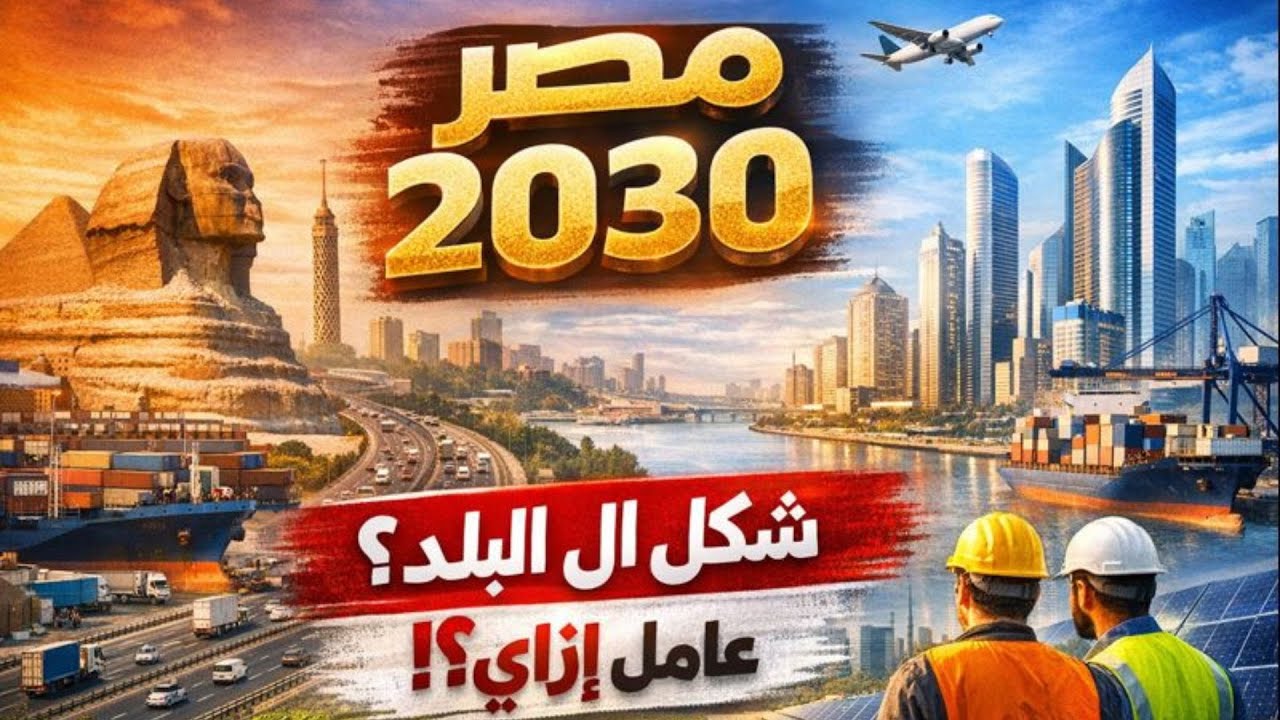 مصر 2030… شكل البلد عامل إزاي؟ نظرة واقعية مبنية على اللي اتنفّذ فعلاً والمشاريع اللي جاية!
