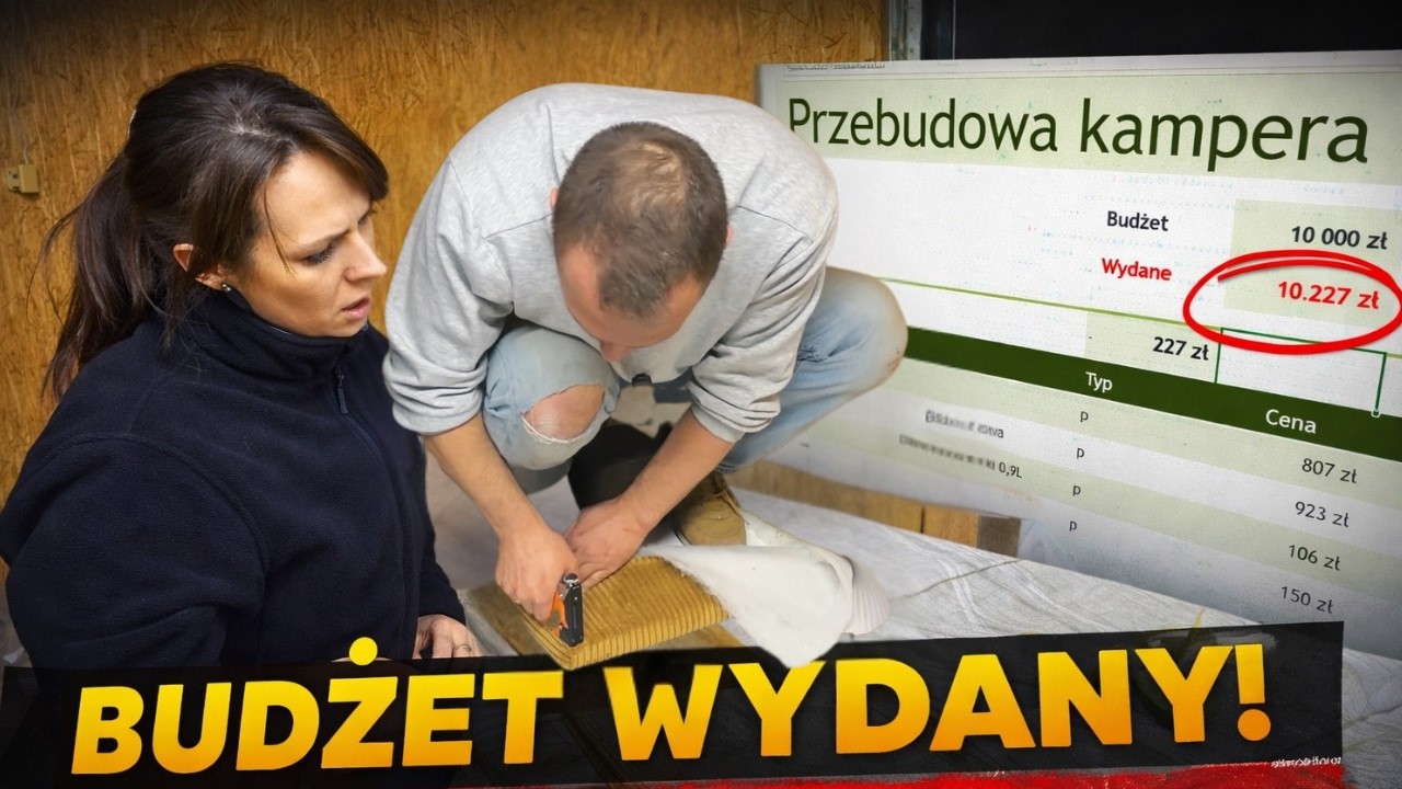 Budżet się skończył a tapicerka zaskoczyła!