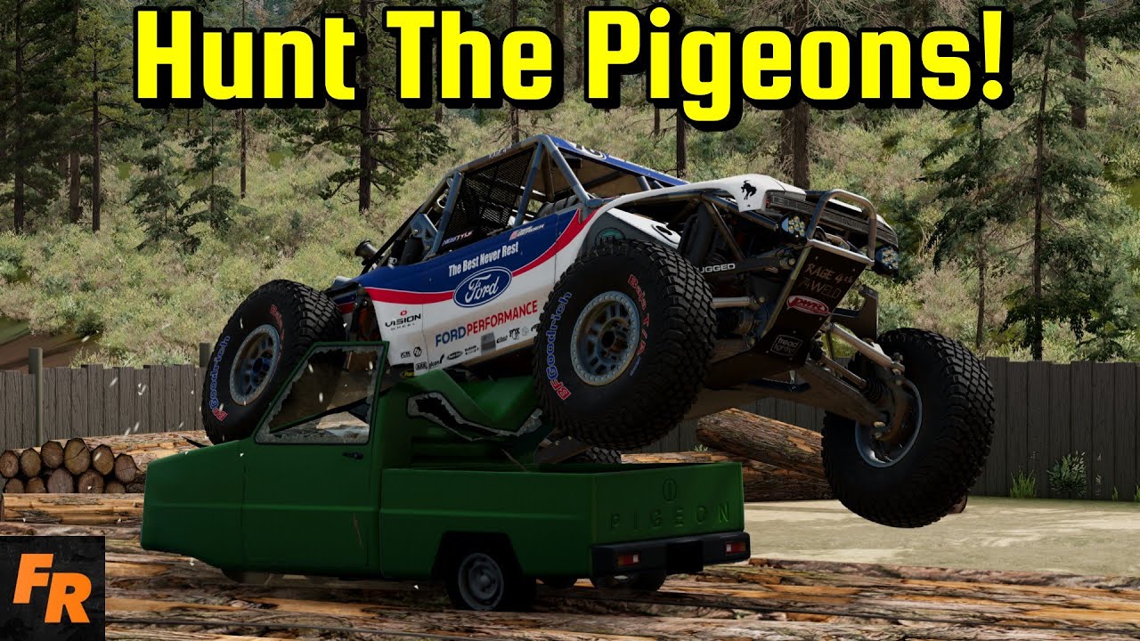 Hunt The Pigeons! - BeamNG Drive