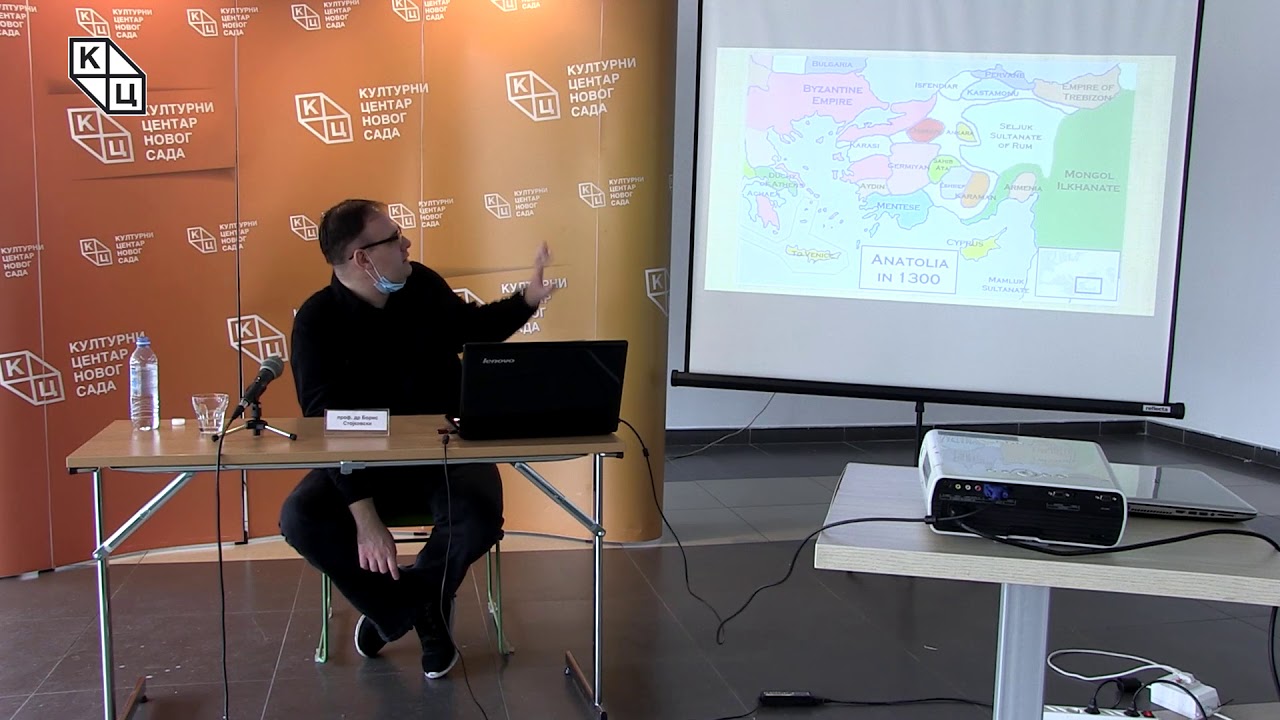 Предавање др Бориса Стојковског на тему „Мурат I и успон Османлија“ (03.04.2020.)