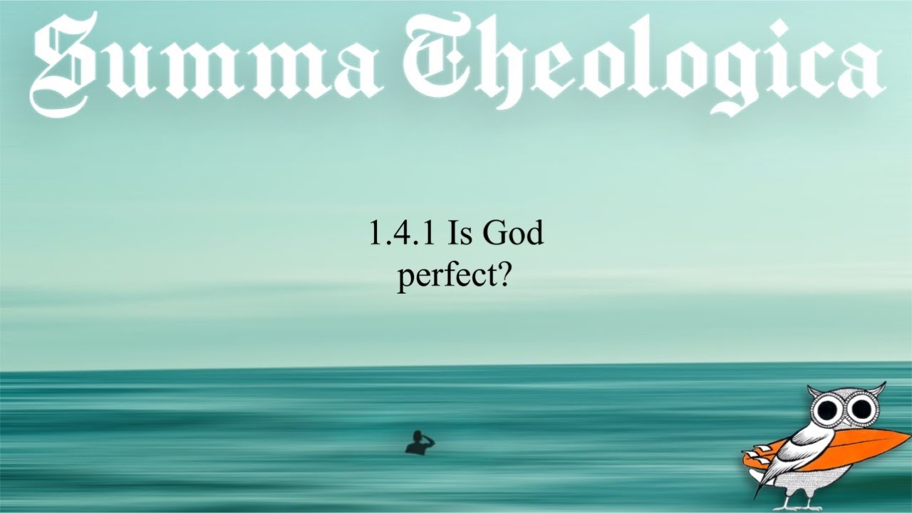 Is God perfect?