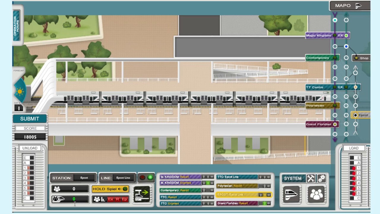 Operating The Walt Disney World Monorail - RIDE SIMS 2
