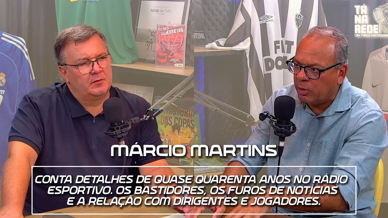 MÁRCIO MARTINS: 40 ANOS DE BASTIDORES, FUROS E PODER NO RÁDIO ESPORTIVO