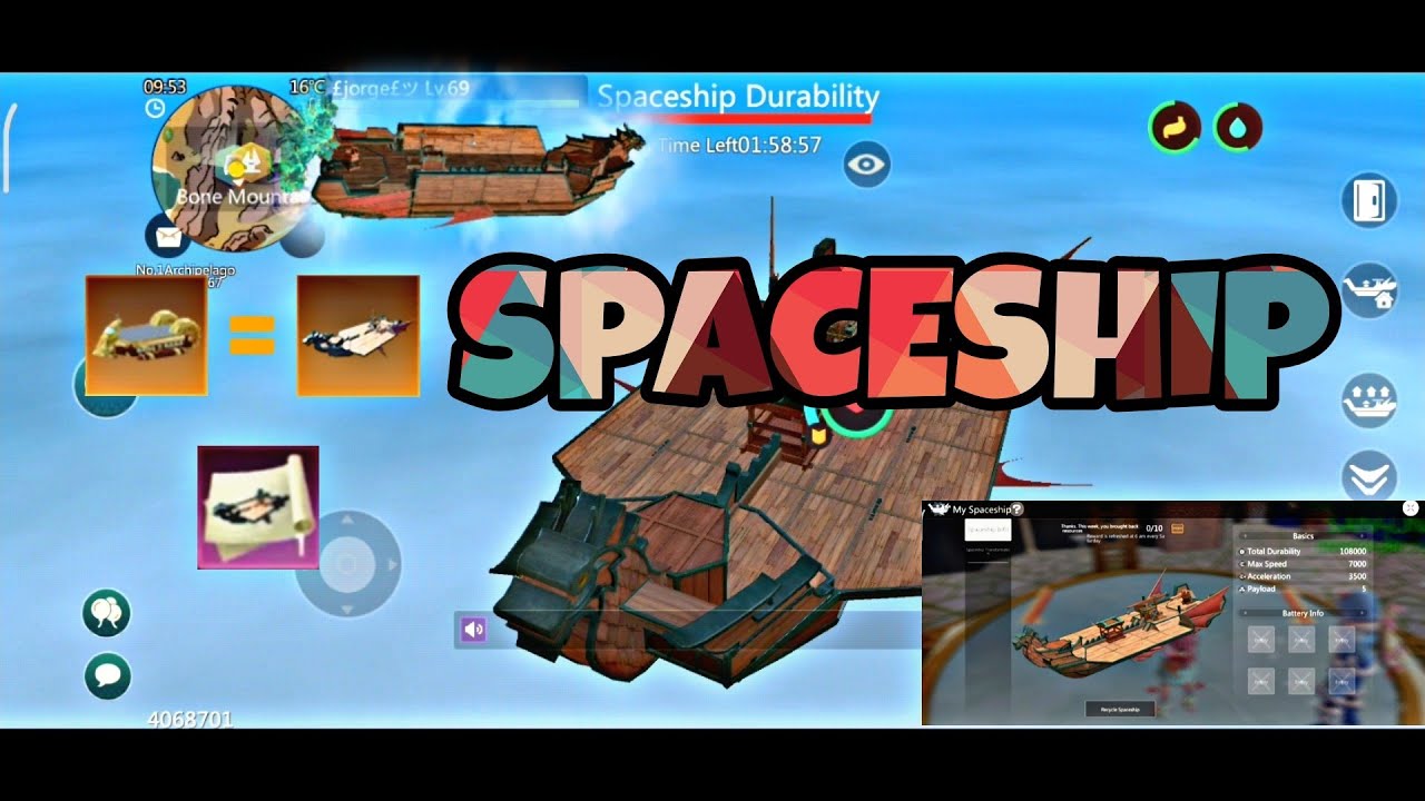 {UTOPIA ORIGIN} TUDO SOBRE 💥Spaceship💥 navio flutuante 😍