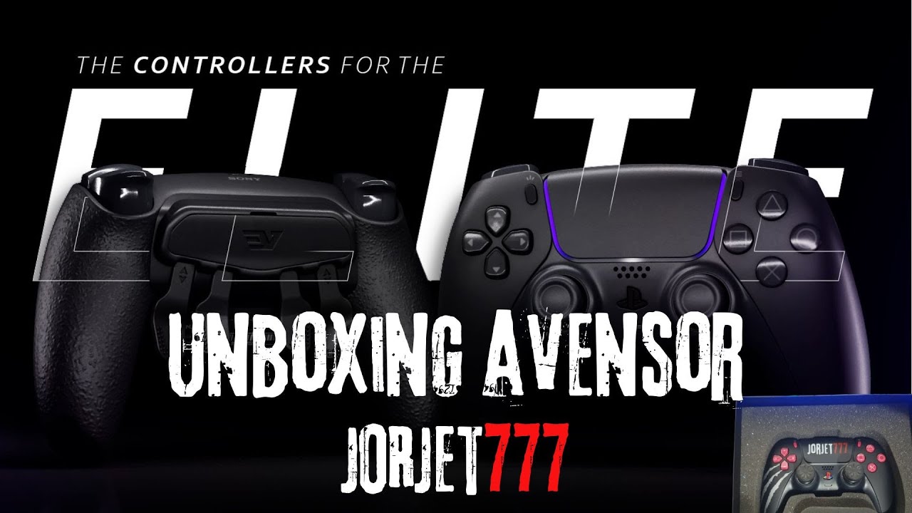 Unboxing Evzen Avenzor PRO controle para PS5 JORjet777 @evzenelite6673