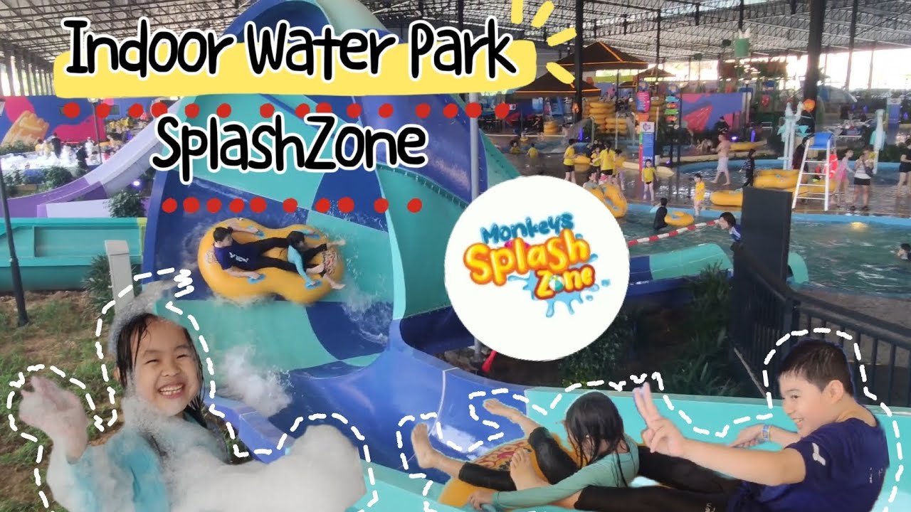 室内水上乐园 Monkey Canopy @ Splash Zone Indoor Water Park 不用晒太阳咯