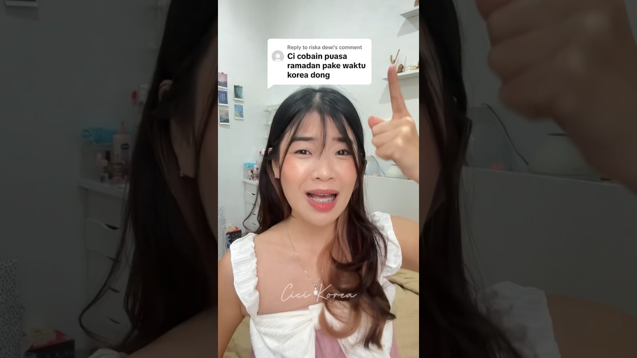 CHALLENGE PUASA PAKE WAKTU KOREA?😱 #holidayswithshorts #ramadanonshorts2024 #ngeshortsbareng #viral