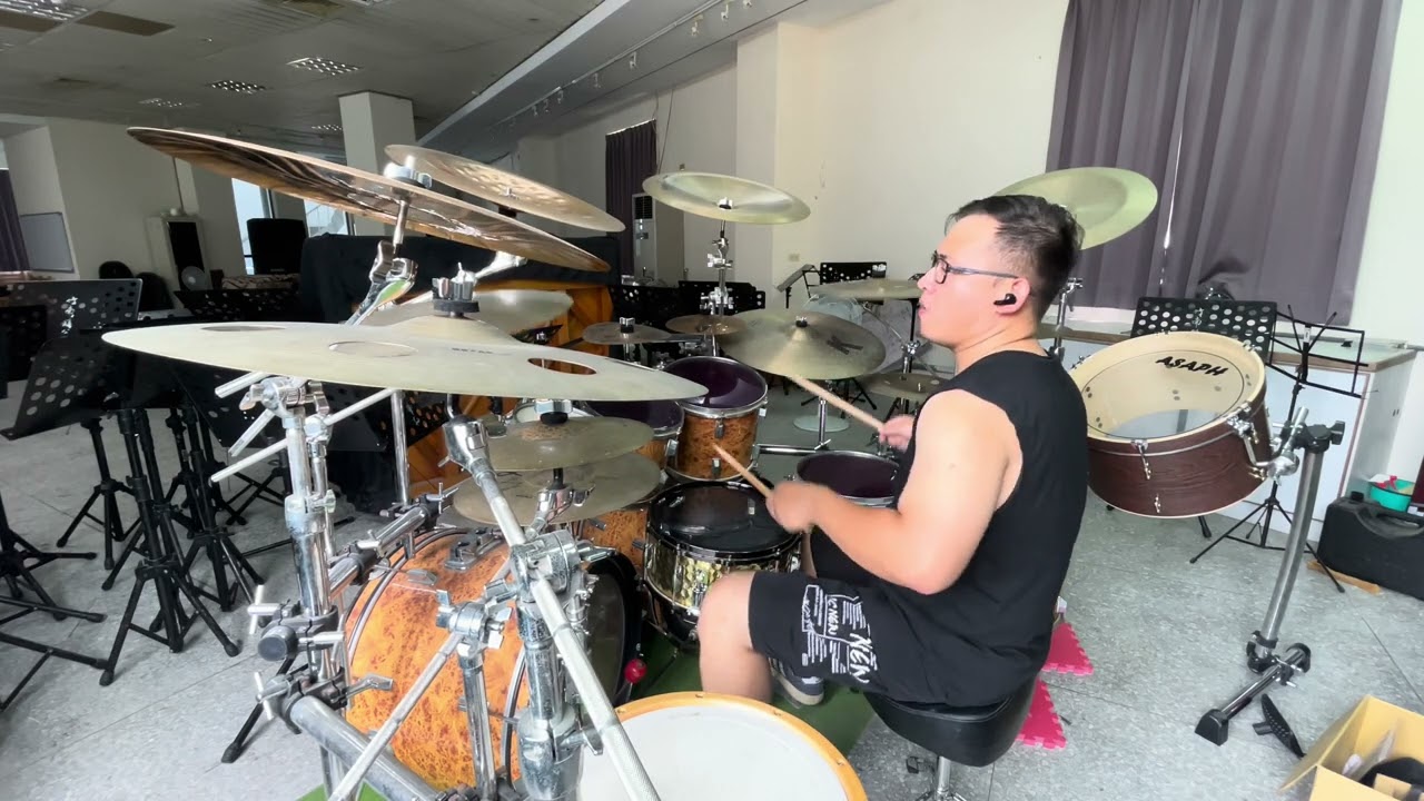 The Alfee-星空のディスタンス(live) Drum cover by Travis Liang #thealfee #drumcover #星空のディスタンス