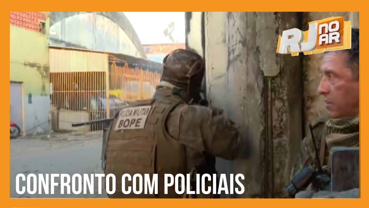 PÂNICO NA AVENIDA BRASIL | POLICIAIS TROCAM TIROS COM CRIMINOSOS NA MARÉ