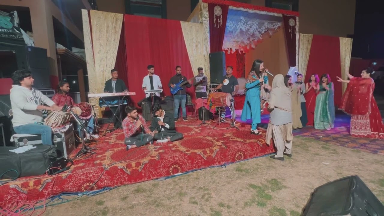 Dogri singer Sars Bharti ji with Inder musical Group.