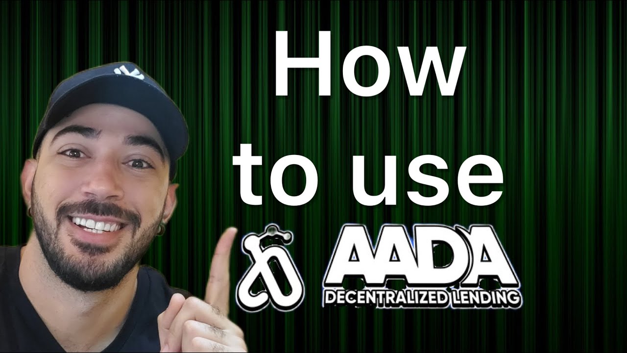 🇺🇸 How to use the lending protocol Aada - Cardano 🇺🇸