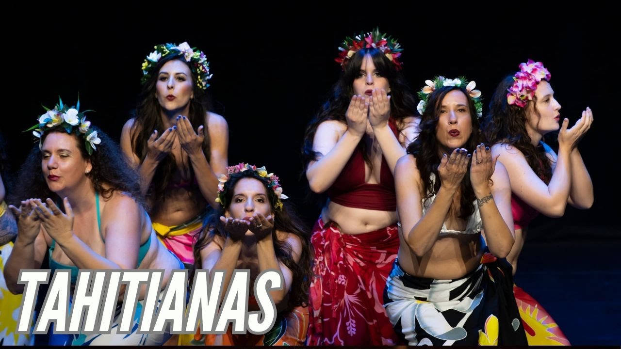 Danza tahitiana - Muestra alumnas 2025 - Escuela danza Sara Guirado