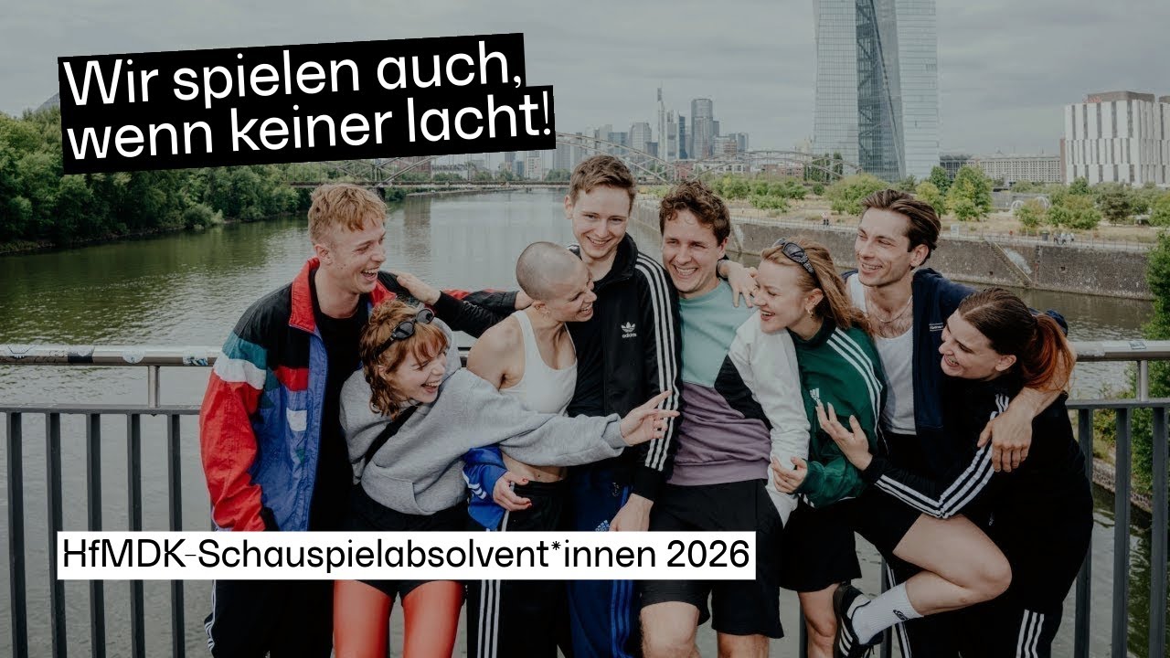 Wir spielen auch, wenn keiner lacht! Vorspiel der Absolvent*innen 2026 – Szenen, Monologe, Lieder