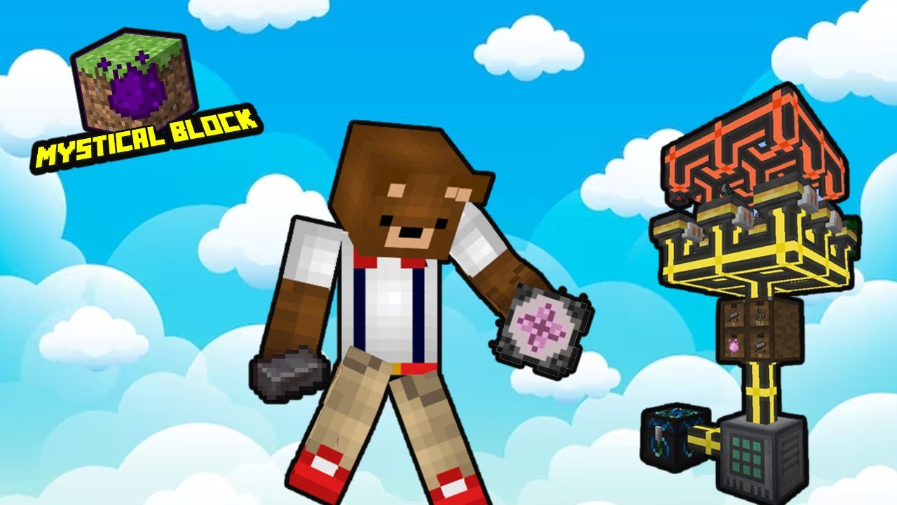 CREATIVE FLIGHT AND AUTOMATED EMC: MYSTICAL BLOCK  - Modded Minecraft 1.16.5 Episode 3