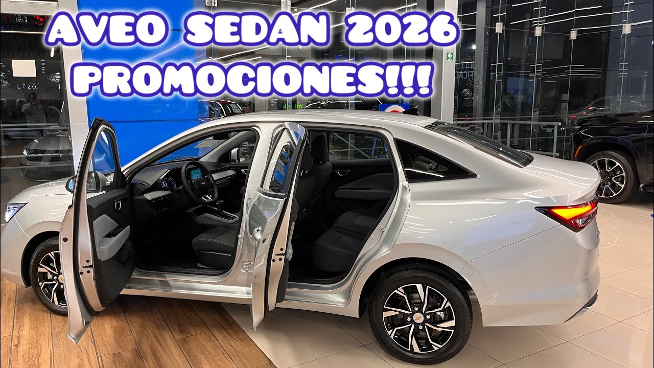 CHEVROLET AVEO SEDAN 2026🔥|Hay Automático ?