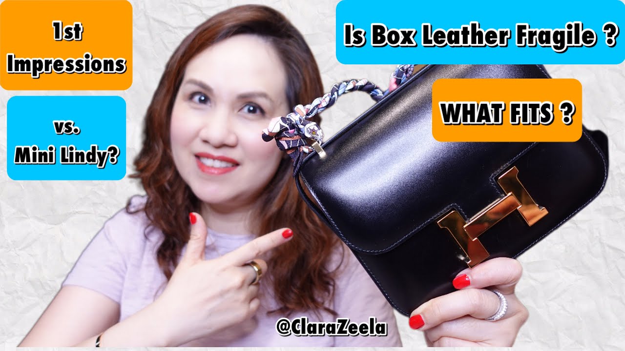 Hermes Mini Constance: что подходит? | Первые впечатления | против Mini Lindy | Размышления о кож...