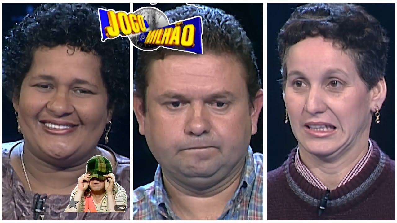 Silvio Santos no Show do Milhão 1999 | 1ª Temporada com Regina, Romeu e Maria Esther